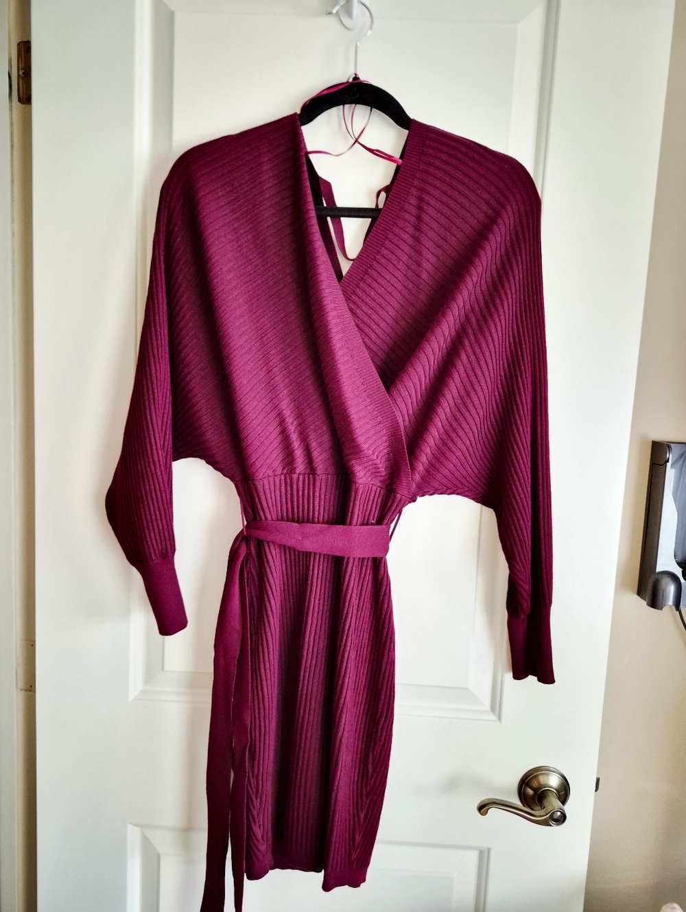 33 Maroon Ribbed Dress | Love Tree